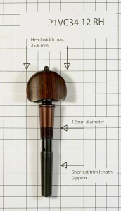 Cello, 12mm, rosewood Hill 